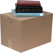 Коробка для книг 380х304х285мм